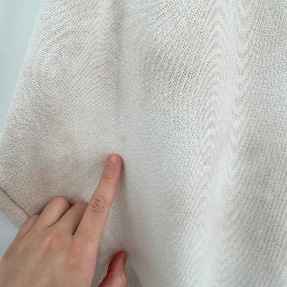 Abercrombie & Fitch Soft A&F Collection XXL Garment Dyed Tie Dye‎ Sweatshirt Tan - Picture 3 of 10